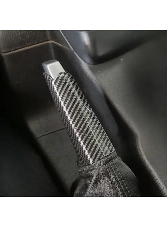 Carbon Fiber Pattern Handbrake Grip Cover Upgrade Quality for BMW 1 2 3 4 5 6 7 Series - Image 5